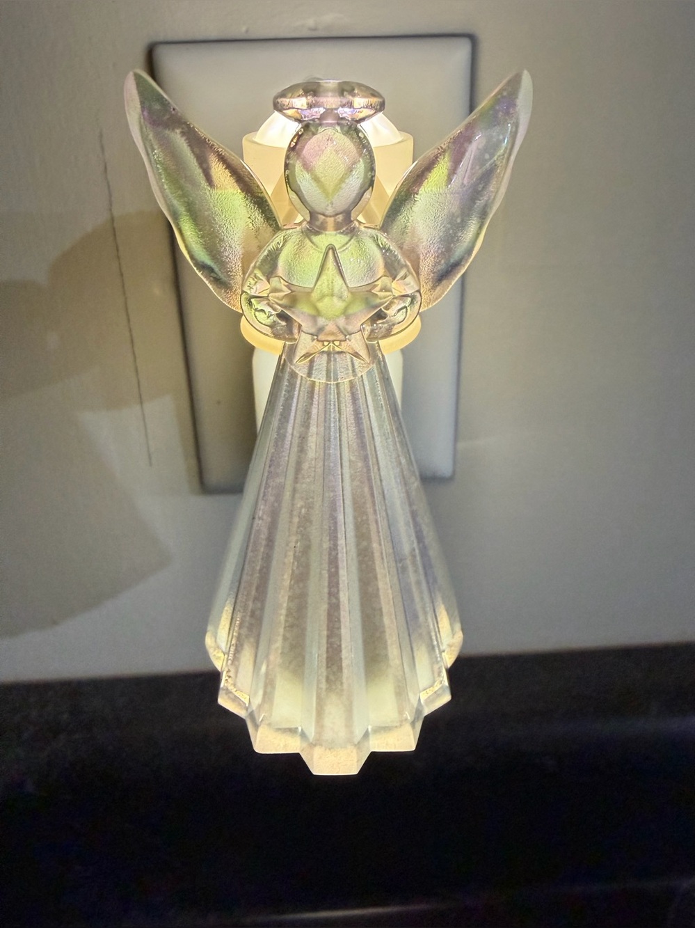 Bath & Body Works Iridescent Angel Night Light Plug In